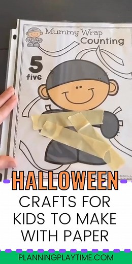 5.1K views · 23 reactions | Make learning fun this Halloween with these creative Activities and worksheets for Preschool. Practice skills like counting, shapes, letters, patterns, and more. https://planningplaytime.com/halloween-preschool-activities/ | Planning Playtime - Learning Through Play | Facebook