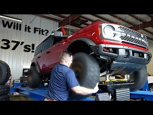 Can you fit 37" tires on a Stock Bronco?