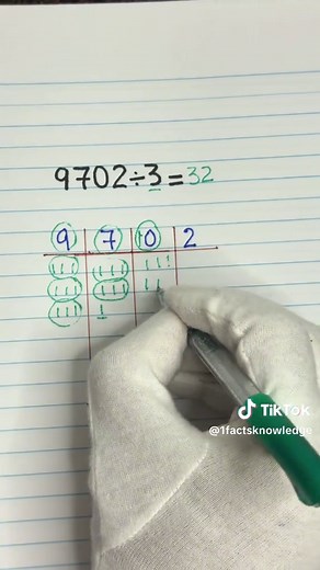 Easy fun method of learning division ➗ for 2nd graders Math 🧮 #math #study #knowledge #mathskills #teachersoftiktokfyp
