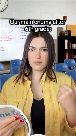 Our Main Enemy After 6th Grade Be Like… 🤣