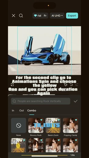 Clean spin around edit tutorial
