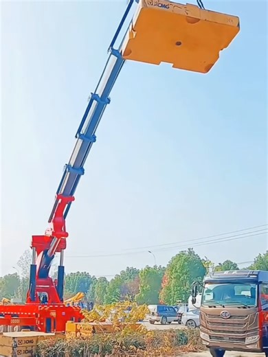 Crane manufacturer producing 2-200 ton cranes, including straight boom cranes, folding boom cranes, crawler cranes, and forklift jib cranes. For more information, please contact me and I will introduce you to more crane options. #Crane #StraightBoomCrane #FoldingBoomCrane #CrawlerCrane #ForkliftJibCrane