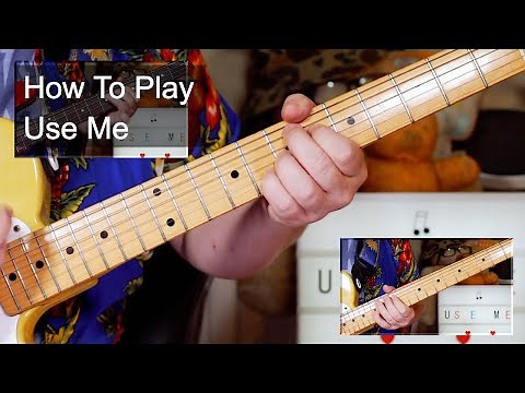 'Use Me' Bill Withers Guitar & Bass Lesson