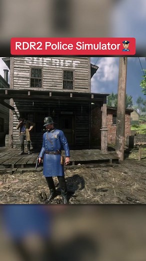 I turned RDR2 into a Police Simulator #rdr2 #reddeadredemption2 #policesimulator