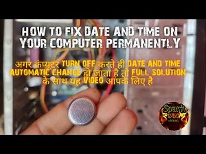 #How to fix date and time on your computer permanently #windows 7 time not updating automatically
