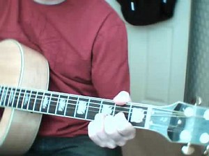 lucky man by the verve acoustic guitar lesson / tutorial