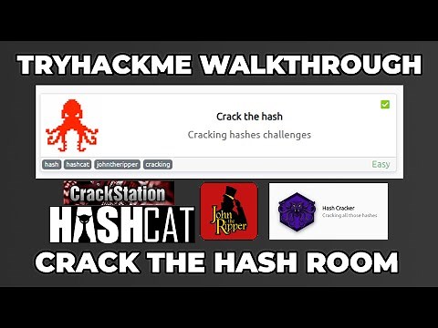 Crack The Hash TryHackMe Full Walk-Through