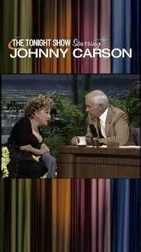 Johnny Carson & Bette Midler's Beautiful Final Duet | "Here's That Rainy Day"