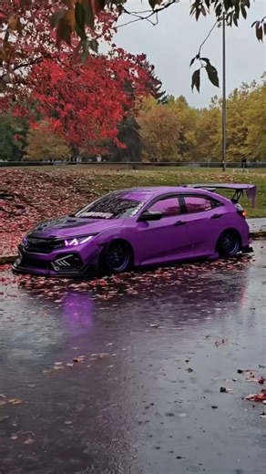 Modified Honda Civic 🔥 Insane Stance & Custom Build | Street Beast 😍 #Shorts