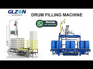 Engine Oil Filling Machine & Drum Filling System Automatic Lubricant Oil Solutions