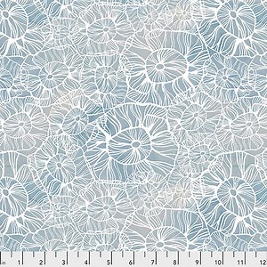 Shell Rummel Time & Tide Sea Flower Ocean Fabric 0.5m