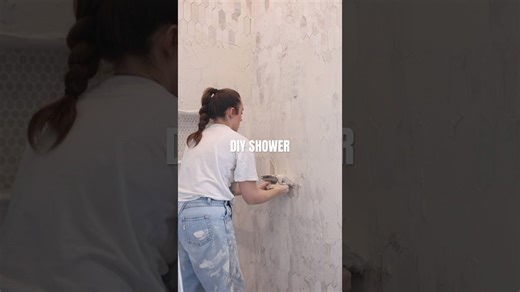 Challenging DIY shower project with cost-saving strategies