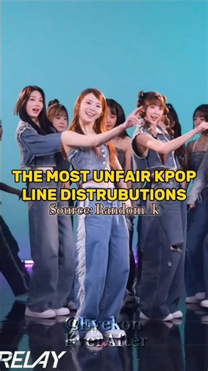 Unfair Kpop Line Distrubutions... #kpop #kpopedits #linedistribution #lyrics #kpoplyrics #kpopmusic