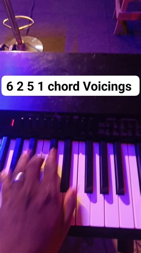 6 2 5 1 chord Voicings #musicians | Johnsonkeyz Piano Hub