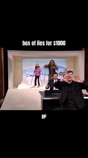 Mr beast playing box of lies for $1000 #mrbeast #paidpartner
