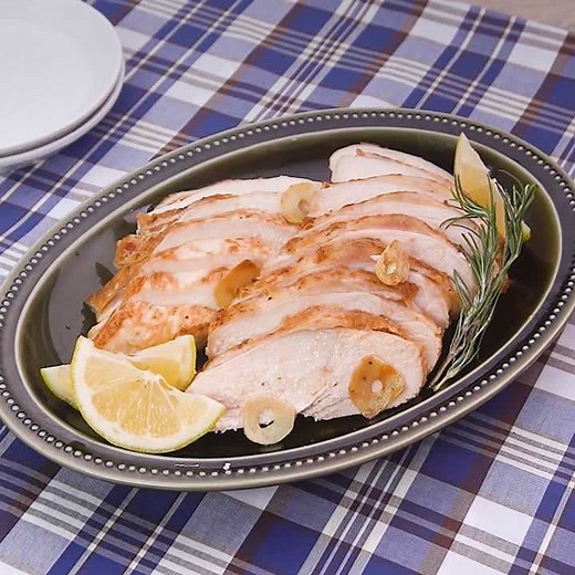 さっぱり仕上げ♪ 鶏むね肉のしっとりオーブン焼きのレシピ動画・作り方 | デリッシュキッチン