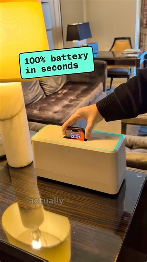 16K views · 63 reactions | This toaster-looking gadget boosts your phone’s battery in seconds. It’s a clever, but expensive system that swaps batteries in a special phone charging case. Instant power for your phone! There’s no AI of dubious value. | The Verge | Facebook