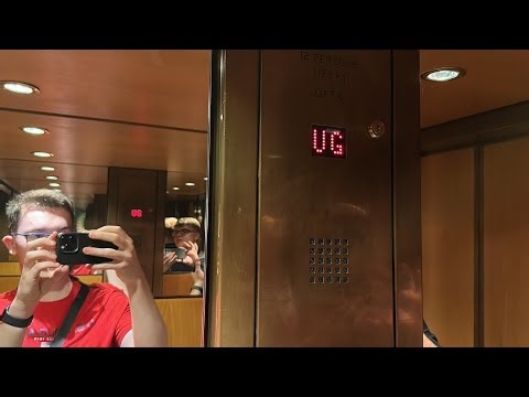 Amazing Motor! | Express Hydraulic Lift at the British Library in London