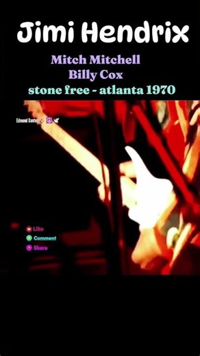 Jimi Hendrix - stone free #shorts #jimihendrix