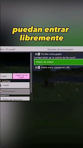 How to connect with our friends to their worlds in Minecraft #minecraft