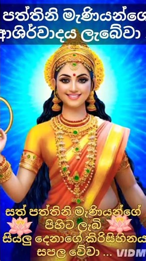 Paththini devi song ♥🙏පත්‍තිනි මැණියෝ🙏#pattinidevi #dewala #sinhalashorts#dewakatha #blessing