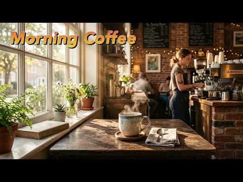 ☕ Morning Cafe Acoustic Playlist | Relaxing BGM for Study, Work, and Reading (2 Hours)