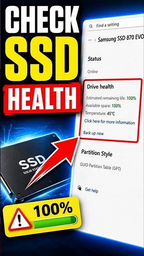 How to Check SSD Health in Windows 11 & 10 (Before It Fails!) 😱