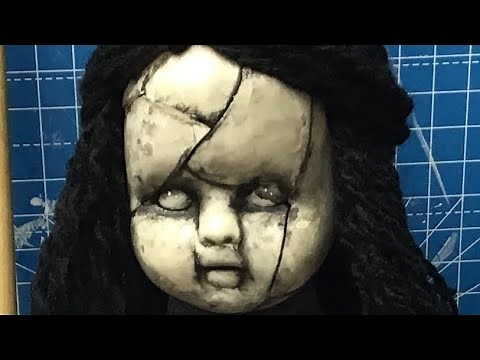 Spooky doll DIY