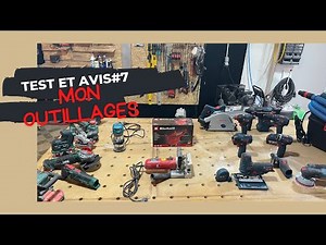 Les outillages portatifs de l'atelier