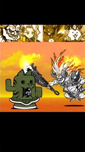 [냥코대전쟁] 그레이트 토용뭉이 vs 울슈레 #냥코대전쟁 #battlecats #にゃんこ大戦争