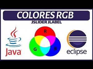 ✅ Ejercicio Guidado de Colores RGB con JSlider con Java en Eclipse