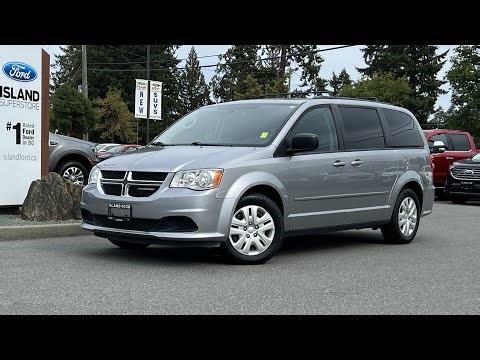2016 Dodge Grand Caravan SXT + Cruise Control, Climate Ctrl, AM/FM Radio Review | Island Ford 25536A