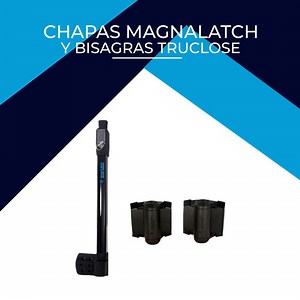 Chapas MagnaLatch y bisagras TruClose - GRUPO CARPINI S A S - ley de piscinas en Colombia, piscinas certificadas