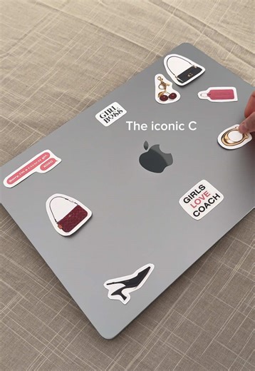 Decorate Your MacBook with Coach Stickers