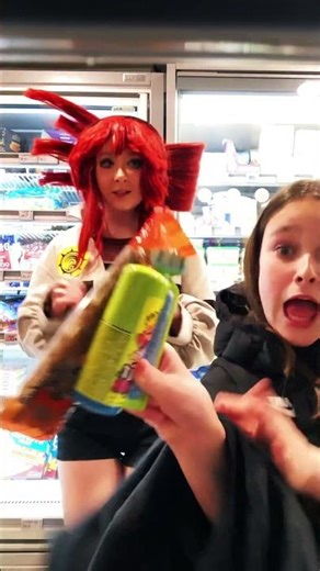 LLL cosplaying in ur local centra #riyo #cosplay#gachiakutaanime #keiurana #riyoreaper #gachiakuta