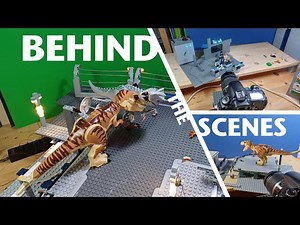 Lego Jurassic World Stop Motion - Behind the Scenes