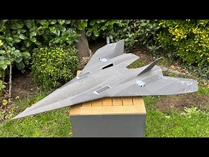 ArrowHead, 1st 3D printed Prototyp of a SiFi Interceptor Twin 40 EDF