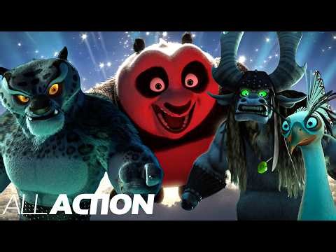 Po's Greatest Battles & Most Legendary Moments | Kung Fu Panda | All Action