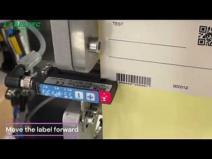 LABELTEC - Label sensor SICK WFS3 - calibration - teach in dynamic mode