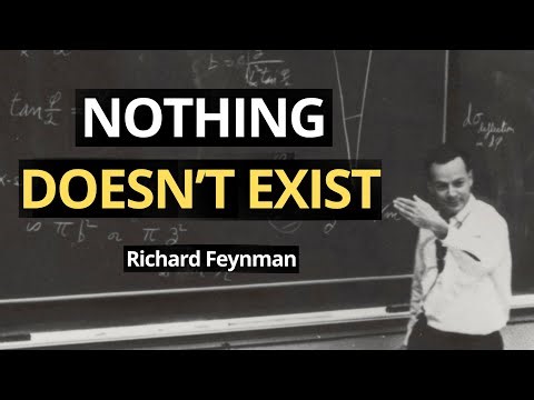 What's BETWEEN the Atoms? Feynman's Answer Will Break Your Brain