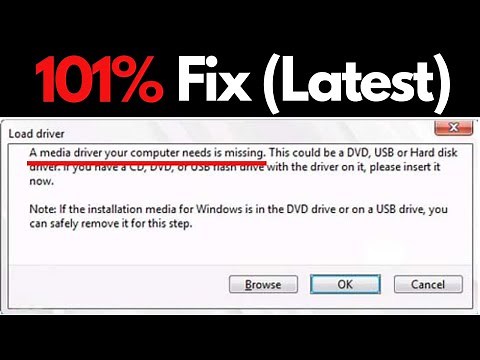 Fix a media driver your computer needs is missing in Windows 7/8/10/11