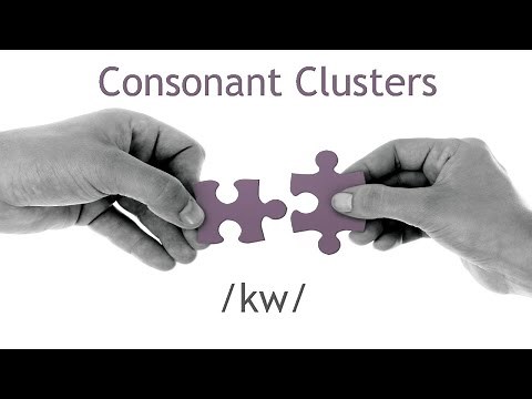 How to pronounce /kw/ in English (Consonant Clusters) #englishpronunciation