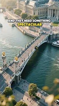 The PARIS 2025 Olympic Venue Bridge! (Pont Alexandre III History). #viralvideo