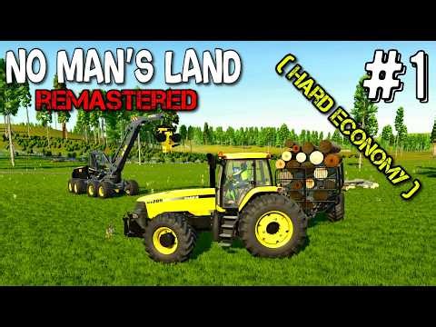No Man's Land Map -Start $ 0- Timelapse Ep 1 Farming Simulator 25 GamePlay fs25 hard economy