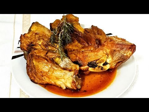 Vas a Triunfar con esta Receta | Codillo Asado, muy Tierno, Jugoso y con un Sabor Increíble