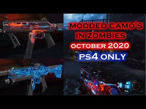 BO3: How To Get Modded Camo's In Zombies