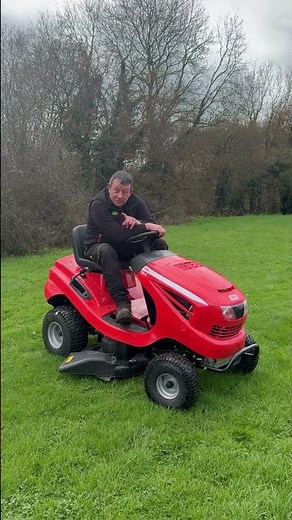 This week on is showing us the Sabo 110-S ride on lawn mower.