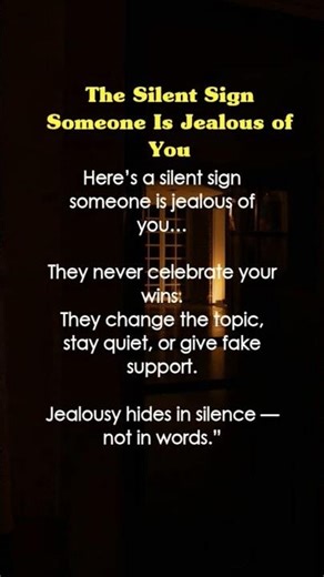 The Silent Sign Someone Is Jealous of You | Psychology