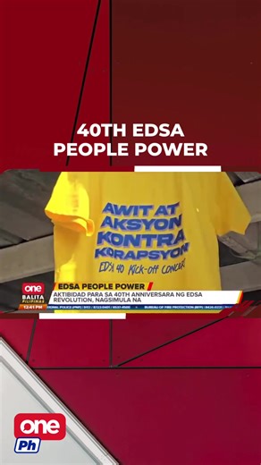 40th EDSA People Power Anniversary: Events & Holiday Proposal