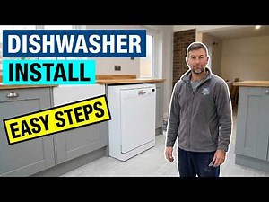 How to install a Dishwasher in simple easy steps - Dishwasher Installation